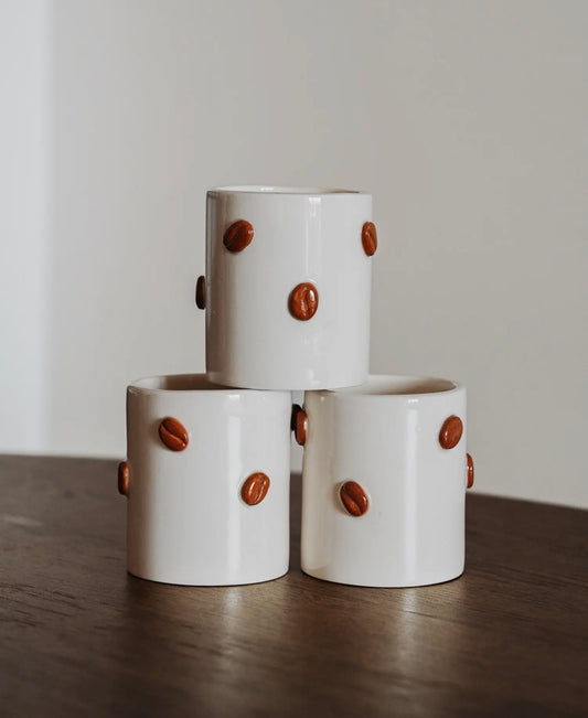 Coffee Bean Ceramic Mug