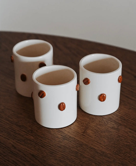Coffee Bean Ceramic Mug