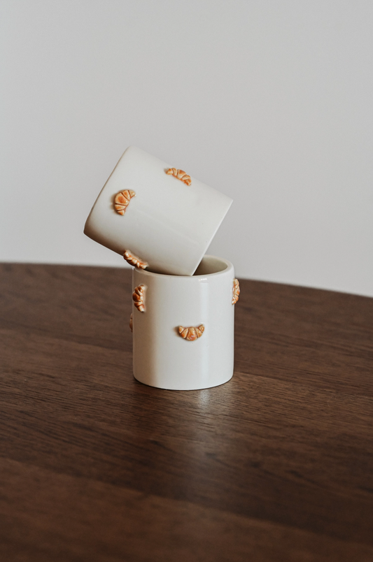Croissant Ceramic Mug 240 ml